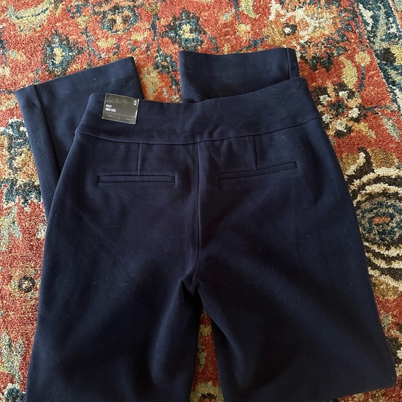 NWT Express knit navy pull-on slacks - Picture 3 of 6